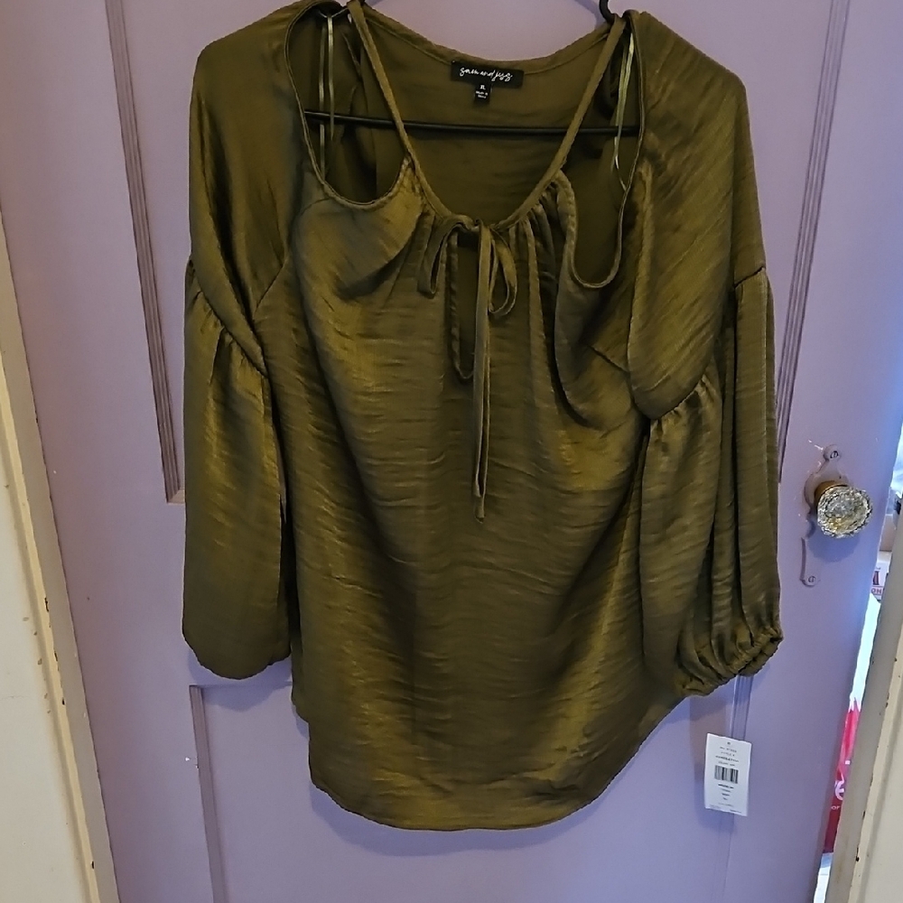 Green Women's Top